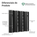 Ver imagem 5 de Guarda-Roupa Casal 8 Portas Batentes Saturno Madesa