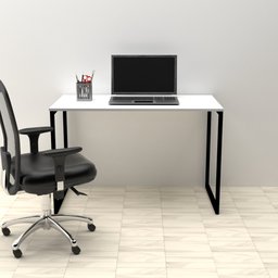Tampo Tampão Mdp 15 Mm Mobília Decor para Balcão de 120 Cm Branco - 4