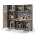Ver imagem 3 de Cozinha Infantil com Refrigerador Diana em Mdf - Cinza