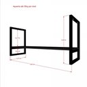 Ver imagem 5 de Nicho Industrial Suspenso Teto Cozinha Prateleira Industrial Suspensa Nicho Industrial Nichos para