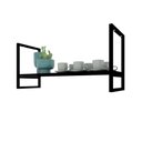 Ver imagem 3 de Nicho Industrial Suspenso Teto Cozinha Prateleira Industrial Suspensa Nicho Industrial Nichos para