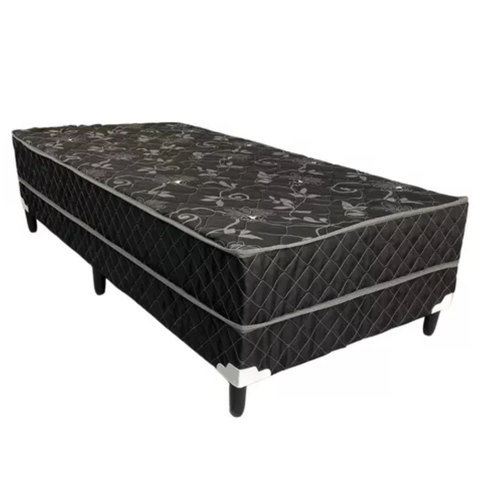 Cama Box Solteiro Conjugada Ortopédica 88x188 5cm