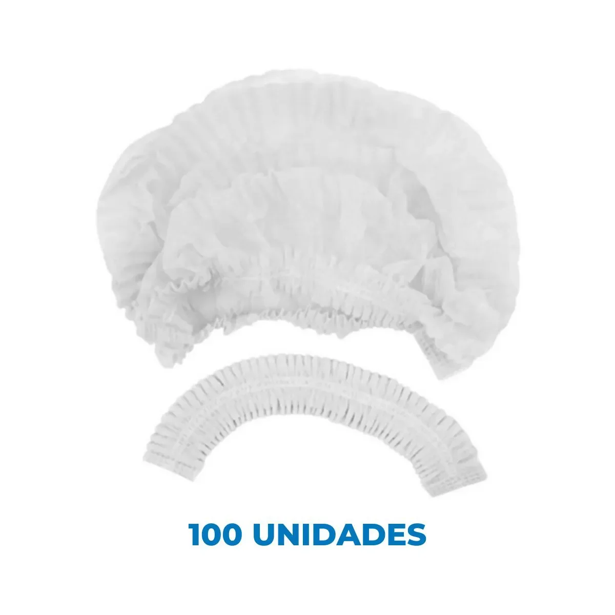 Ver imagem 2 de Touca Descartavel Tnt Talge C/ 100 Unidades