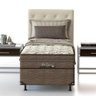 Cama Box Solteiro Óregon com Euro Pillow e Molas Prolastic 62x88x188cm Probel - 3