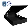 Cama Box Baú Casal Preto King 138x188x41 - 1