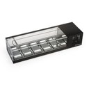 Ver imagem 2 de Vitrine Refrigerada de Bancada sem Bandejas Gvrs150 Gelopar Expositor Preto 220v