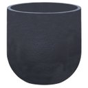 Ver imagem 1 de Vaso Cilíndrico Rústico 33 (20l) Cor Grafite Japi