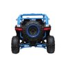 Carro Elétrico Infantil Jipe Off Road 4x4 Utv Compacto Azul com Controle Remoto - 4