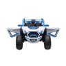 Carro Elétrico Infantil Jipe Off Road 4x4 Utv Compacto Azul com Controle Remoto - 3
