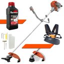 Ver imagem 1 de Roçadeira Tekna Rl520acg2 52cc 2hp com Lâmina 3 Pontas e Cabeçote Nylon + Óleo Toyama 2t