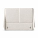 Ver imagem 5 de Cabeceira Moderna Louvre Casal Linho Off White - Sallar Home