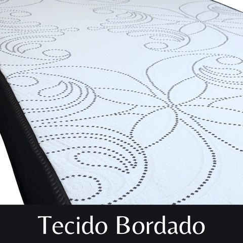 Colchão Solteiro D28 Firme 88x188x17 Ideal para Quartos Compactos e Uso Diário.