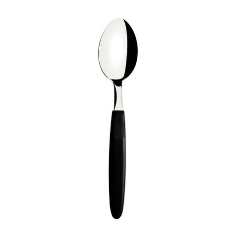 Kit - 60 Colheres de Mesa Ipanema com Lâmina em Aço Inox Cabo Preto Cptop - Tramontina 23363400