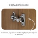 Ver imagem 4 de Guarda Roupa Casal Livorno 6 Portas 6 Gavetas Cumaru 23 – Novo Horizonte
