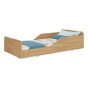 Ver imagem 2 de Cama Infantil Montessoriana para Colchão 70x150cm 100% Mdf Suspiro Multimóveis Bb2379 - Madeirado
