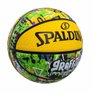Bola Basquete Spalding Graffiti Amarelo e Verde - 2