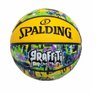 Bola Basquete Spalding Graffiti Amarelo e Verde - 1