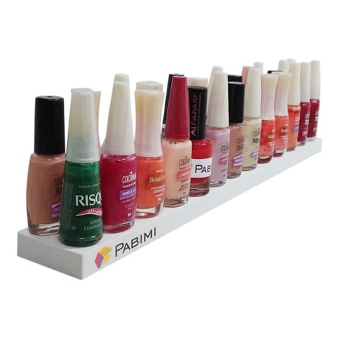 Suporte para Esmaltes 50 centímetros - 4 Prateleiras