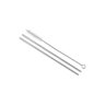Conjunto 3 Peças Canudo Inox Reto + Escova Descomplica Brinox - 1