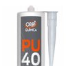 Cola Pu 40 Flex Silicone Selante Adesivo 380g Orbi Cinza - 1