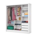 Ver imagem 3 de Guarda Roupa com Espelho e 3 Portas Sapphire -grand Line