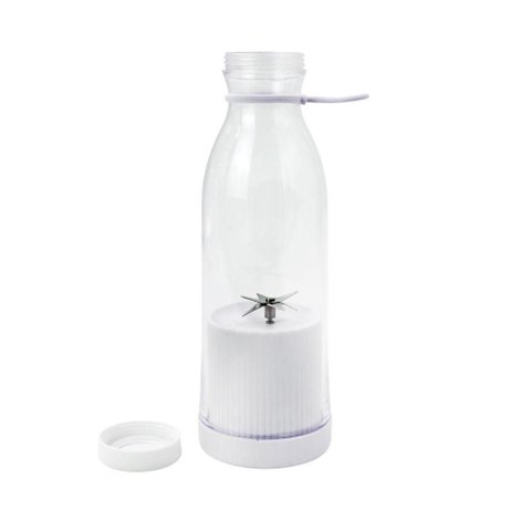 Mini Liquidificador Portatil Garrafa Shake Suco Juice Cup Usb Branco