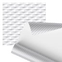 Ver imagem 1 de Papel de Parede Adesivo Listrado 3d Relevo Minimalista 2,80m
