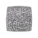 Ver imagem 1 de LUMINÁRIA PLAFON QUADRADO PEQ CRAQUELET PRETO - 1319 PEQ PT