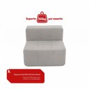 Ver imagem 6 de Sofá Modular Central 1 Lugar 84cm Sync Kappesberg Boucle Névoa