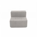 Ver imagem 2 de Sofá Modular Central 1 Lugar 84cm Sync Kappesberg Boucle Névoa