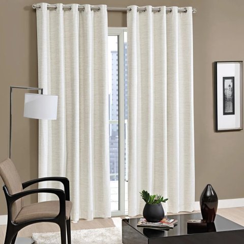 Cortina Linhares C/ Blackout - 2,60m X 2,30m - P/ Varão - Dohler