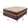 Cama Box Casal (box + Colchão) 138x188x67 Bali Prorelax Molas Ensacadas Pillow Top Duplo - 4