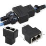 Emenda Rj45 Fêmea X 2 Fêmeas Cabo de Rede 8 Vias 1xrj45 - 7