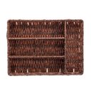 Ver imagem 2 de Organizador Talheres Rattan Plástico Lyor 30cm X 22cm