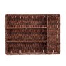 Organizador Talheres Rattan Plástico Lyor 30cm X 22cm - 2