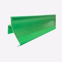 Ver imagem 3 de Kit 3 Bandejas Prateleiras 40x91 P/gôndola New Plus Preta Porta Etiquetas Verde Claro - Sa Gô