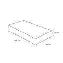 Ver imagem 3 de Colchão Airtech Spring Pocket Solteiro (88x188x25) - Ortobom - Bege