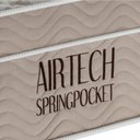 Ver imagem 6 de Colchão Airtech Spring Pocket Solteiro (88x188x25) - Ortobom - Bege