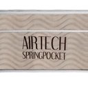 Ver imagem 4 de Colchão Airtech Spring Pocket Solteiro (88x188x25) - Ortobom - Bege