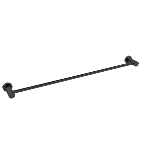 Porta Toalha 60 Cm Isis Black Matte Drop