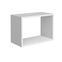 Ver imagem 1 de Nicho Retangular Gaam Mdf 40x28 cm Branco 0566.20.20