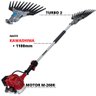 Derriçadeira Kawashima Kwd2600t2 Garra Turbo 2 e Haste de 110cm + Óleo 2T Castrol Sthil - 8