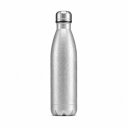 Ver imagem 1 de Garrafa Térmica MS914 500ml Aço Inox Portátil Viagem Metálica Cintilante:Prata