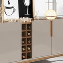 Ver imagem 4 de Buffet com Adega Lizz 1,90 Off White com Cedro - Moveis Casa D