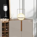 Ver imagem 5 de Buffet com Adega Lizz 1,90 Off White com Cedro - Moveis Casa D