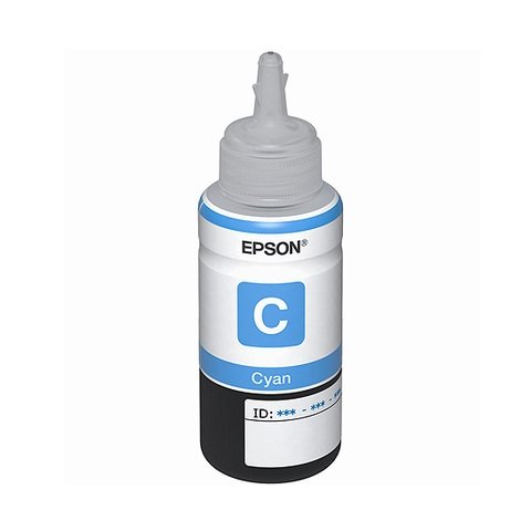 Refil de Tinta Epson T664220 Azul 70ml L120 L200 L220 L365 L375 L395 L575 L1300