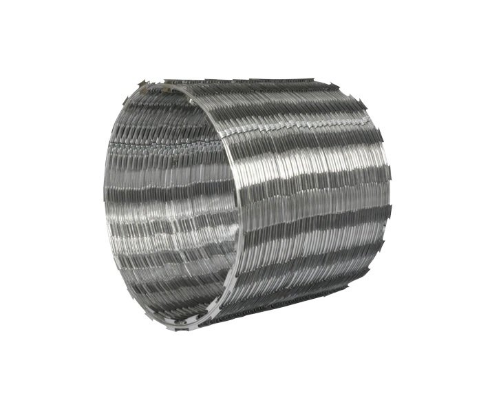 Concertina Galvanizada Simples 30cm 5m Minasul