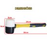 Martelo Borracha Assentar Piso Ergonomico Marreta Obra Reparo Cemarica Manutençao Resistente - 1