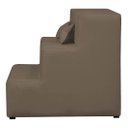 Ver imagem 6 de Escadinha Escada Pet 3 Degraus Rampa para Cama Sofá Suede:Capuccino/3 Degraus