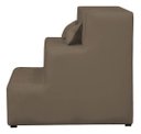 Ver imagem 6 de Escadinha Escada Pet 3 Degraus Rampa para Cama Sofá Suede:Capuccino/3 Degraus